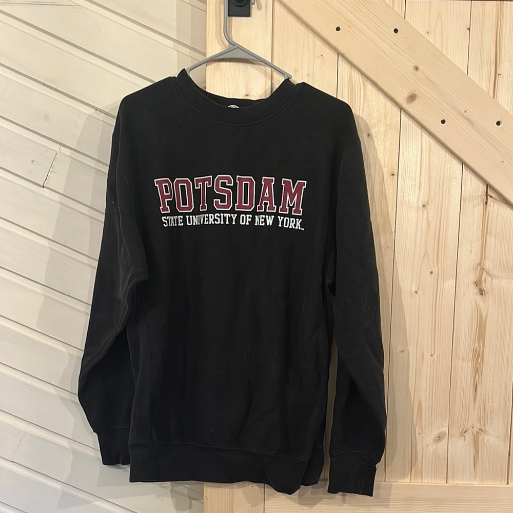 Potsdam State University Black Sweater